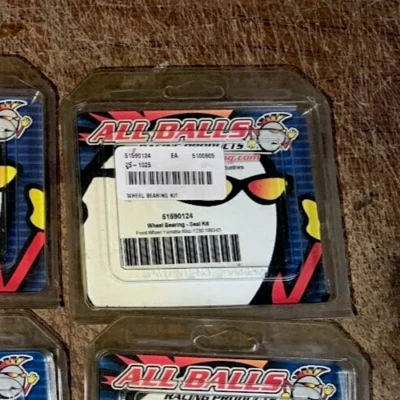 Kit de sellado de cojinete de rueda delantera All Balls para una Yamaha YZ80 1993-01 Foto 1 de 4