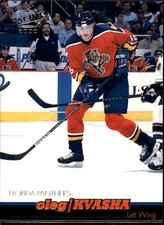 1999-00 Pacific Panthers Hockey Card #174 Oleg Kvasha