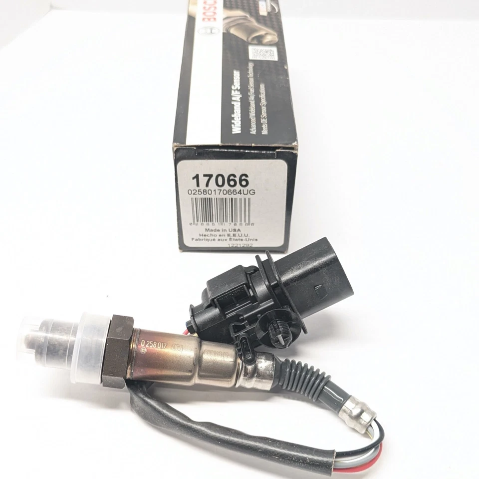 正品博世 17066 氧 O2 传感器 适用于福特、金牛座、林肯、水星 — 第 1/1 张图片