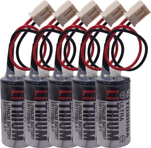 5x ER17330V 3.6V 2/3AA Battery w/ White Plug for EPSON R13ZA00600300 Battery - Picture 1 of 5