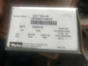 PARKER HANNIFIN CORP. MAGNETVENTIL 1/4 ZOLL NPT 110/120V - Bild 1 von 1