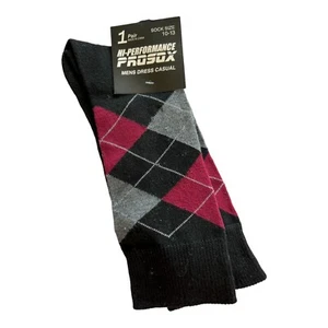 1 Pair Men's Hi-Performance ProSox Mens Dress Casual Sock Size 10-13 #40081 - Picture 1 of 1