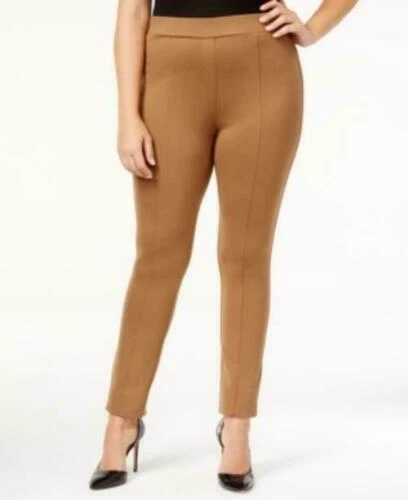 NEW Style & Co Women's Plus 20W Seamed Ponte Leggings New Tobacco NWT - Image 1 of 1