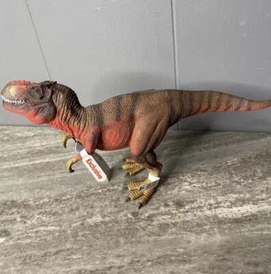Figura Coleccionable Schleich Dinosaurio Rojo Tiranosaurio Rex 72068 Exclusivo T Rex Foto 1 de 4