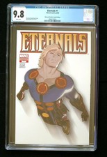 ETERNALS  #1 CGC 9.8, Diamond Retailer Summit variant cover, Marvel 8/2008