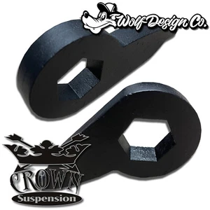 1999-2006 Silverado Sierra 4wd 2"-3" Adjustable Torsion keys Lowering Drop Kit - Picture 1 of 1
