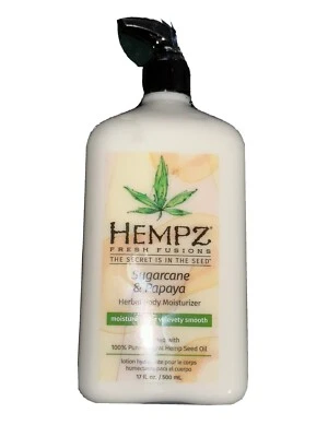HEMPZ SUGARCANE & PAPAYA MOISTURIZER BODY LOTION, 17 FL OZ - Image 1 of 2