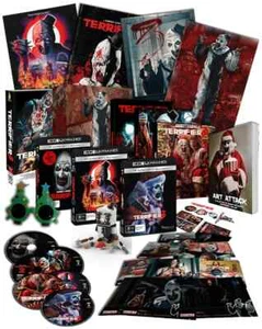 ART ATTACK - Terrifier Collector's Edition Boxset 4K+Blu Ray+ VHS Tape - Picture 1 of 13
