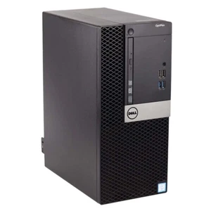 Dell OptiPlex MT Desktop Computer PC Core i3 8GB 256GB SSD Wi-Fi Windows 10 HDMI - Picture 1 of 5
