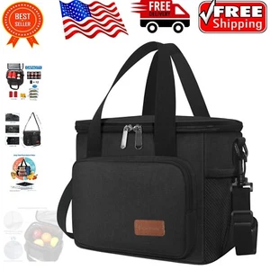 Multi-Functional Insulated Lunch Cooler Bag - Ideal for Work, Beach & Picnics - Picture 1 of 9