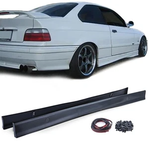 1150 Minigonne laterali  adatte per BMW Serie 3 E36 Coupe Cabrio Limo Touring - Foto 1 di 13