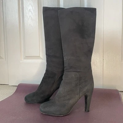 Botas de tacón alto de gamuza negras See by Chloé. Talla 8,5 = EU 38,5. Foto 1 de 4