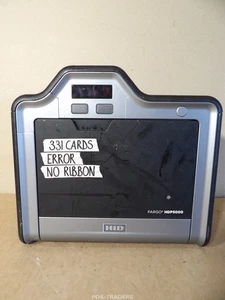HID FARGO HDP5000 Color Card Printer 300dpi LAN - 311 CARDS - ERROR / NO RIBBON - Afbeelding 1 van 7