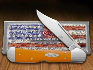 Case xx High-Visibility Orange Delrin Copperlock 80508 Edelstahl Taschenmesser - Bild 1 von 4