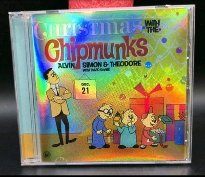 Christmas With The Chipmunks CD 2007 Alvin Simon Theodore Dave  - Image 1 of 4
