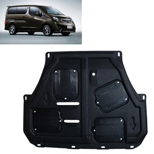 Black Engine Splash Guard Under Car Shield Cover Kit For 2013-2018 Nissan NV200 - Picture 1 of 5