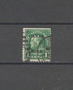 ZONA CANAL, EE. UU., 1924/25, FRANKLIN, SELLO 1c, PERF, USADO - Imagen 1 de 1