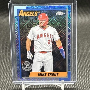 2025 Topps 1990 Topps Baseball Chrome #T90C-54 Mike Trout - Picture 1 of 3