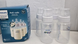 Philips AVENT 11oz Anti-Colic Baby Bottles 4pk 3m+ 3 months - Picture 1 of 9