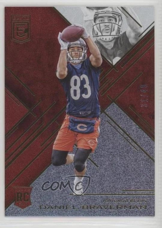 2016 Donruss Elite Elite Rookies Red /49 Daniel Braverman #157 Rookie RC - Image 1 of 2