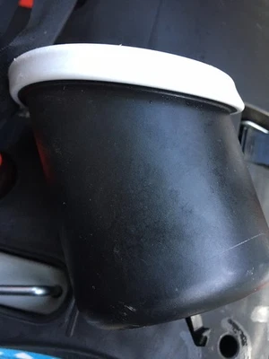 Graco 4Ever Child Safety Car Seat Cup Holder RIGHT Replacement Part Black / Gray - Image 1 of 4