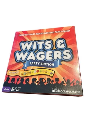 Wits and Wagers Party Edition Game - New In Box Sealed - Image 1 of 4