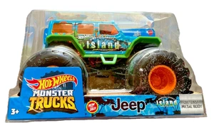 2020 Hot Wheels Monster Trucks Oversized Jeep Island Your 1:24 NEW 3+ “READ” - Picture 1 of 6