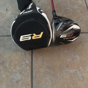 TaylorMade R9 SuperTri Driver 10.5* Fujikura Motore 60g Stiff Graphite Mens - Picture 1 of 11
