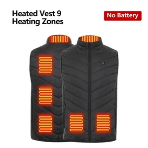 Heated Vest 9 Heating Zones Electric Heating Vest （No Battery ）sE - Picture 1 of 28