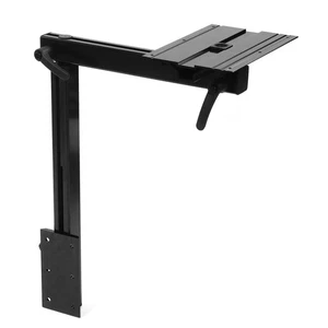 Adjustable Table Legs Black Heavy Duty Removable 360° Rotation Oxidized Surface - Picture 1 of 12