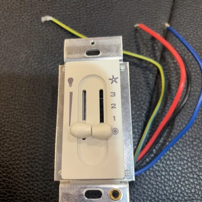 Hunter Fan Company, 27182, Fan-Light Dual Slide Wall Control - Image 1 of 4