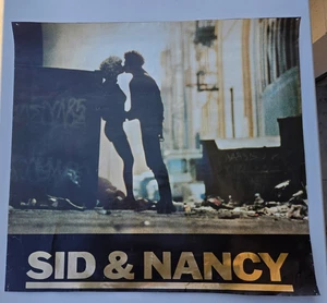 Póster de película vintage de Sid and Nancy 24" x 26" (título de lámina de oro) - Imagen 1 de 5