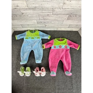 American Girl Bitty Baby Zwillinge Farbblock Schläfer Junge Mädchen 16 Zoll Puppenkleidung - Bild 1 von 8