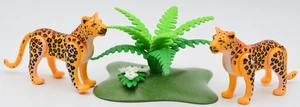 Playmobil Animals 2x adult Leopard Zoo Jungle Safari. Wildlife - Picture 1 of 3