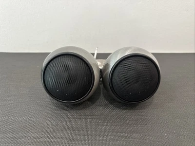 Orb Mod 1 Stainless Sphere Speakers Pair On A Single Wall Mount - Image 1 of 4