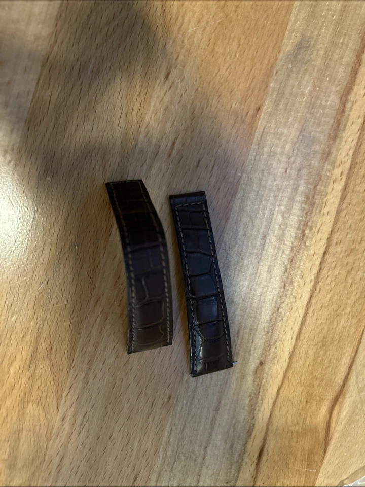 Tag Heuer Leather Strap.  Ref. 7K8G2L - 21x22mm Lug 100% Genuine - Image 1 of 3