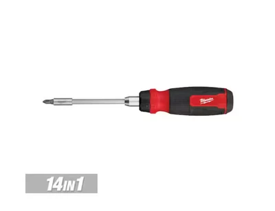 Milwaukee 48-22-2903 14-in-1 Ratcheting Multi-Bit Screwdriver Hand Tool - Image 1 of 4