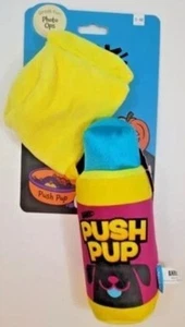 Bark Co. Dog Toy Lick or Treat Push Pup Squeaky Toy For Dogs - Picture 1 of 1