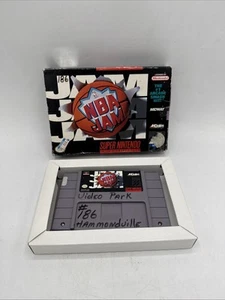 NBA Jam In Box SNES Super Nintendo Entertainment System 1994 - Picture 1 of 15