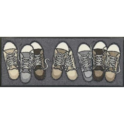 Salonloewe Fußmatte Sneakers 30x75 cm Minimatte - Bild 1 von 4