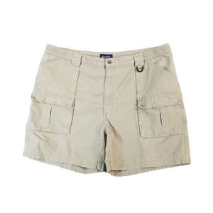Puritan cargo hiking shorts men's 42 x 6.5 beige comfort waist outdoor - Picture 1 of 10