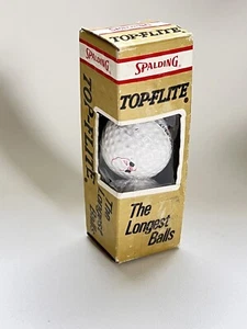 Vintage Top Flight Spalding Golfbälle 3er Pack - Made in USA old stock - Bild 1 von 3