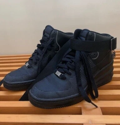 Nike Lunar Force 1 небо hi жаккард женщин размер 7,5 черный/черный - Изображение 1 из 4