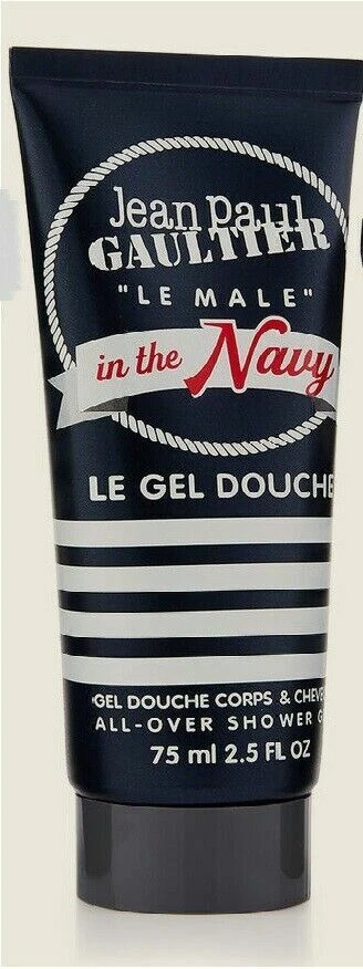 Gel de ducha Jean Paul Gaultier le Male in the Navy 2,5 oz/75 ml nuevo Foto 1 de 1