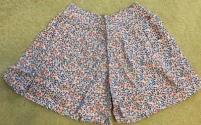 NWT Matilda Jane girls tween size 12 multi colored Lagoon Shorts - Image 1 of 3