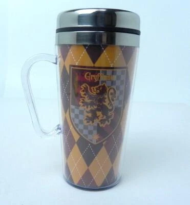 NEW - Harry Potter Gryffindor  Insulated Travel Mug -  Coffee Cup Foto 1 de 3