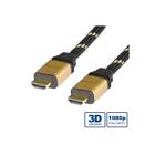 Itb - Secomp Hardware High Speed Hdmi Top Cable W/Ethernet 10Mt Gold
