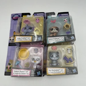 LPS Littlest Pet Shop #57 #58 #85 #86 #110 #111 #112 #113 Nib Mommy Baby Lot x4 - Picture 1 of 6