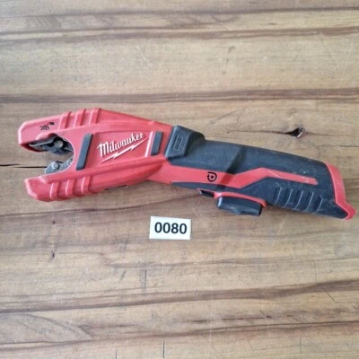 USED Milwaukee 2471-20 M12 Cordless Copper Tubing Cutter - Red TOOL ONLY - Image 1 of 4