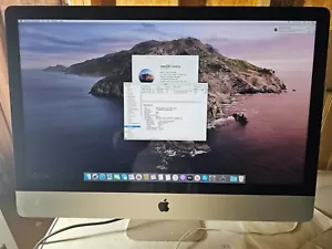 Apple iMac Late 2013 27” Intel Core i7 3.40GHz 16GB RAM 1TB HDD macOs Catalina - Picture 1 of 3